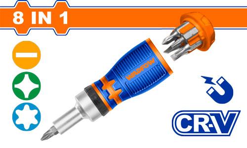 JUEGO DESTORNILLADOR CRIQUET 8EN1